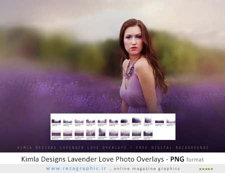 Kimla Designs Lavender Love Photo Overlays ( www.rezagraphic.ir )